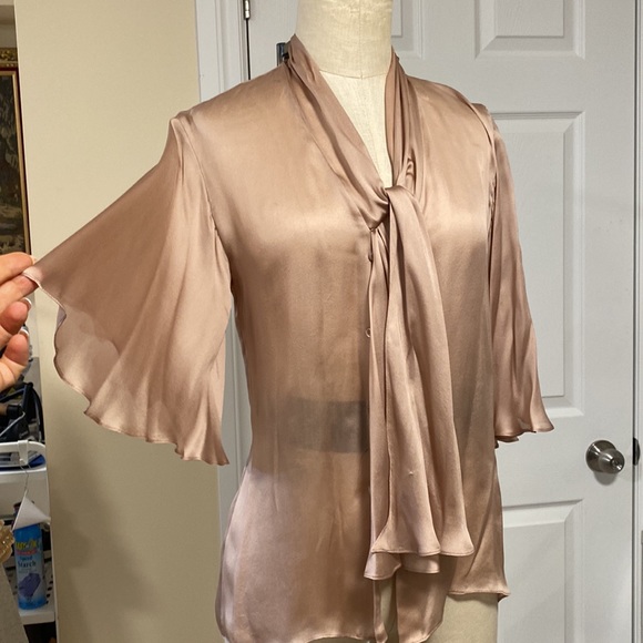 Ralph Lauren Silk Blouse in Soft Pink - Picture 5 of 13